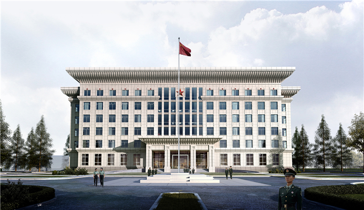 外-阜陽軍分區(qū)食堂招待所綜合樓經濟教學辦公樓幕墻